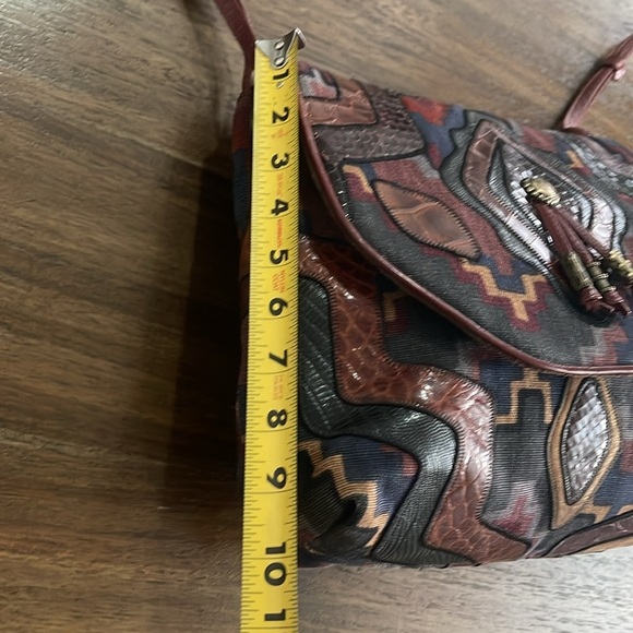 Sharif Multicolor Patchwork Shoulder Bag - Picture 7 of 12